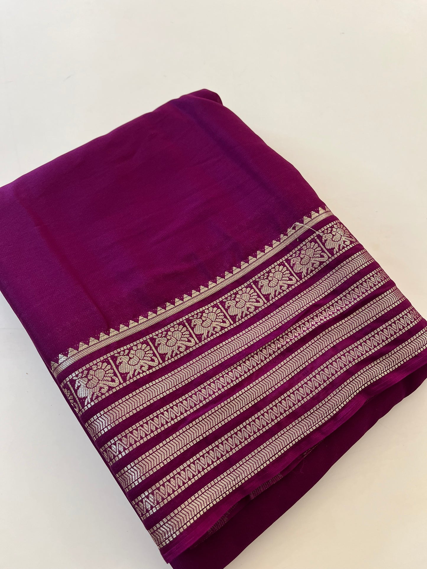 Semi Mysore silk premium