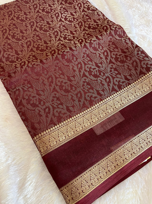 Brocade chiffon