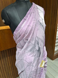 Premium daily wear printed chiffon sarees 🌹 JU26