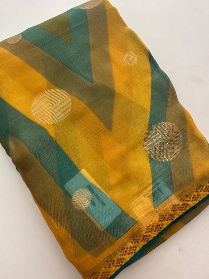 Fancy Brosso  Saree-M28