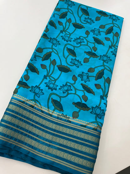 269 SEMI MYSORE SILK PRINTED