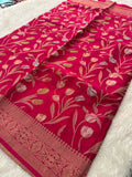 Tulips Linen Premium Saree-M13