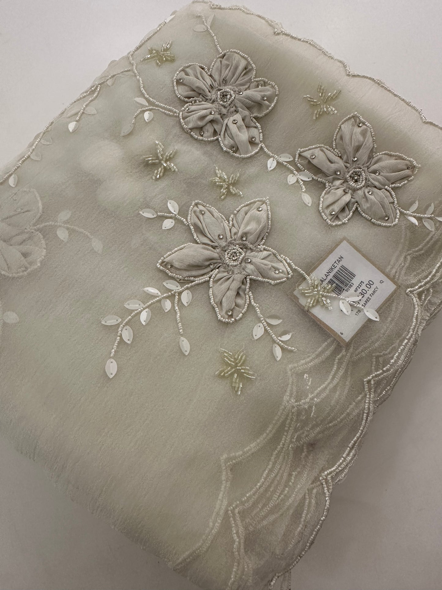 Organza Work Fancy Appliqué Work-M24
