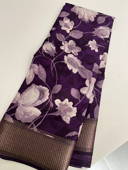 910 PURPLE FLORAL FANCY