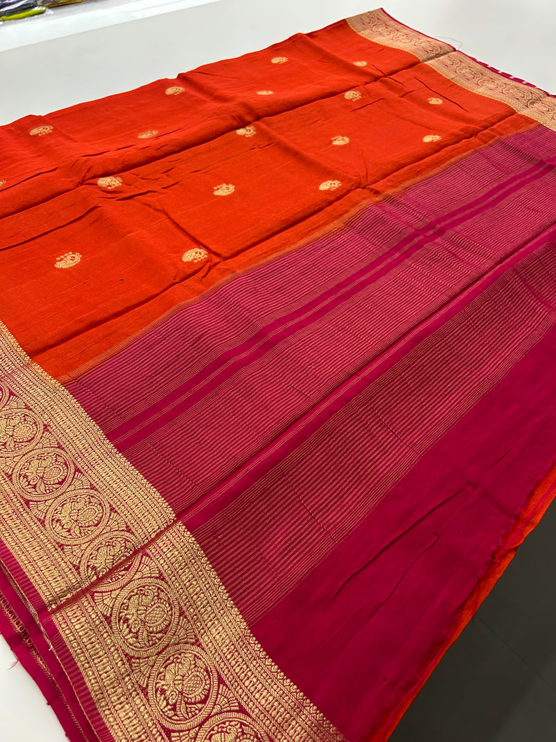 Premium Tussar Fancy Saree-J9