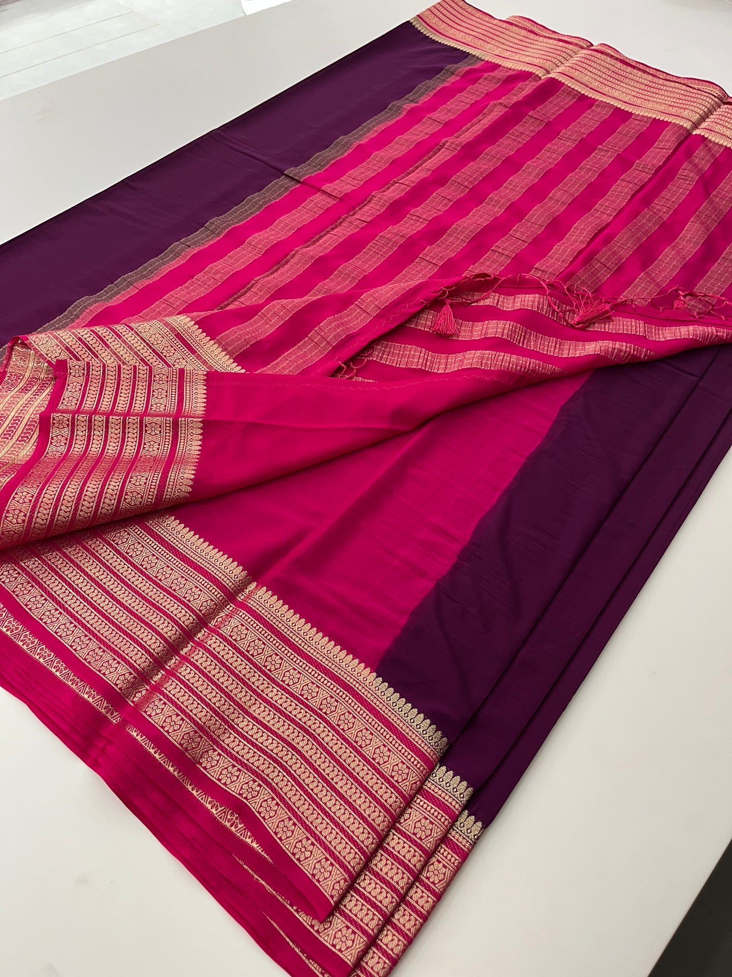 151 ✨✨SEMI CRAPE MYSORE SILK ✨✨