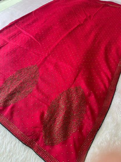 Tussar Work Fancy Saree
