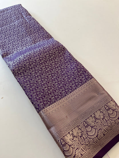 Kanchi semi silk brocade