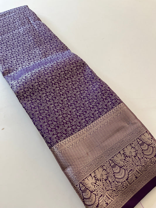 Kanchi semi silk brocade