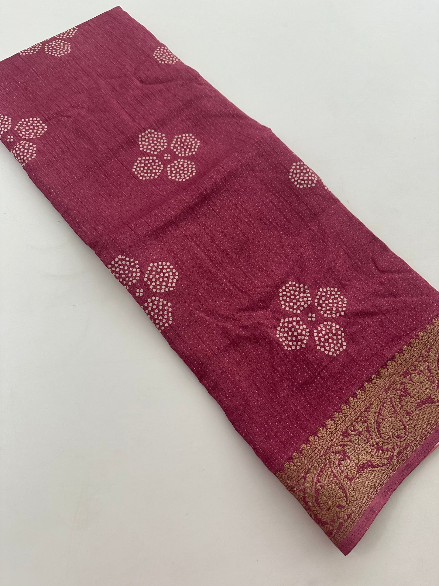 Tussar Chiffons Lines-J13
