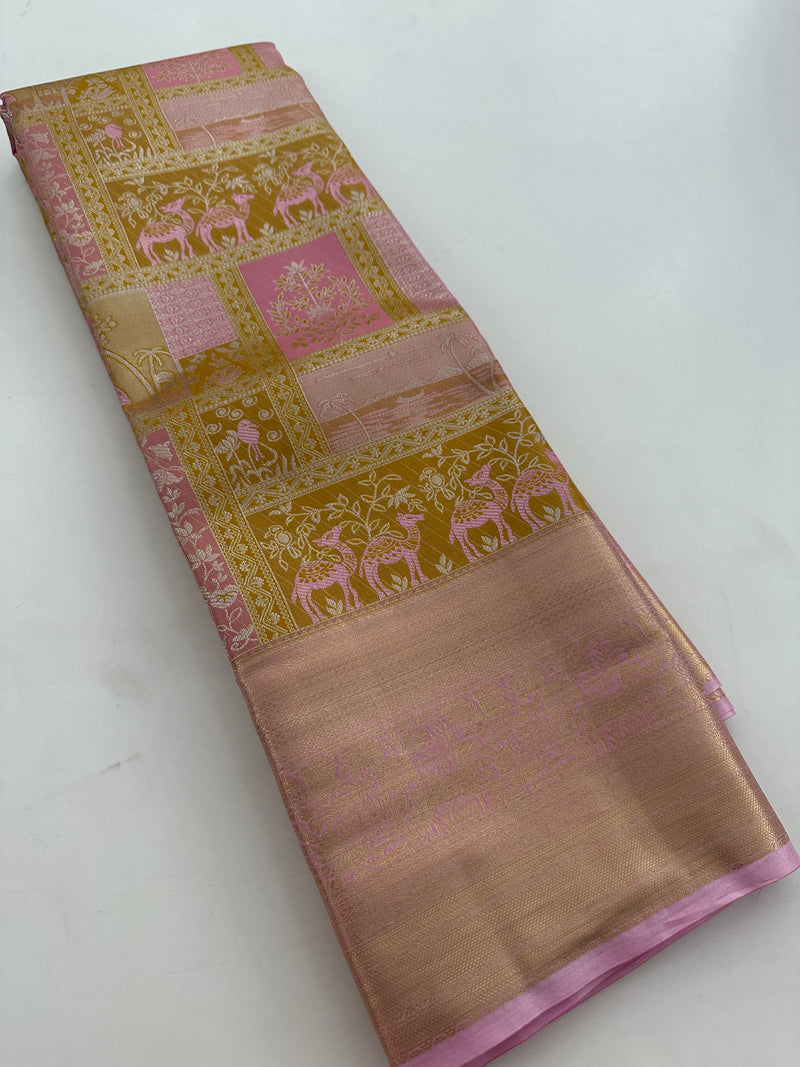 Kanchi Tissue Semi Silk Fancy-J27