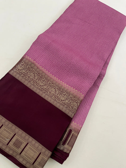 Crepe Banarasi Saree