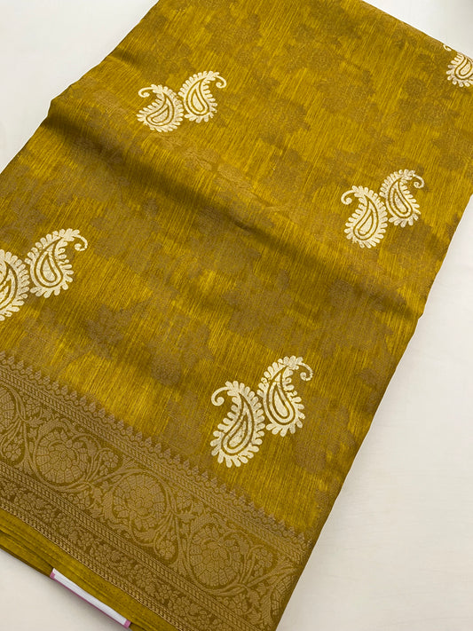 Tussar Chiffon
