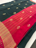 Premium Tussar Fancy Saree -AU6