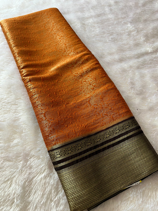 Banarasi Brocade soft silk