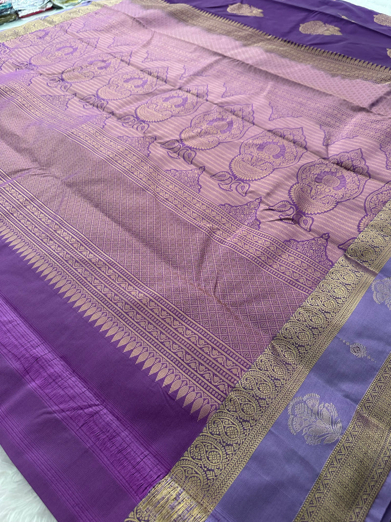 Semi Kanchi Silk Saree-(Ju2)