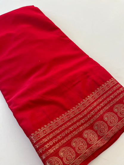 Crape Fancy Saree
