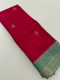 Cut Dana Work Border Chinnon Saree -AU6