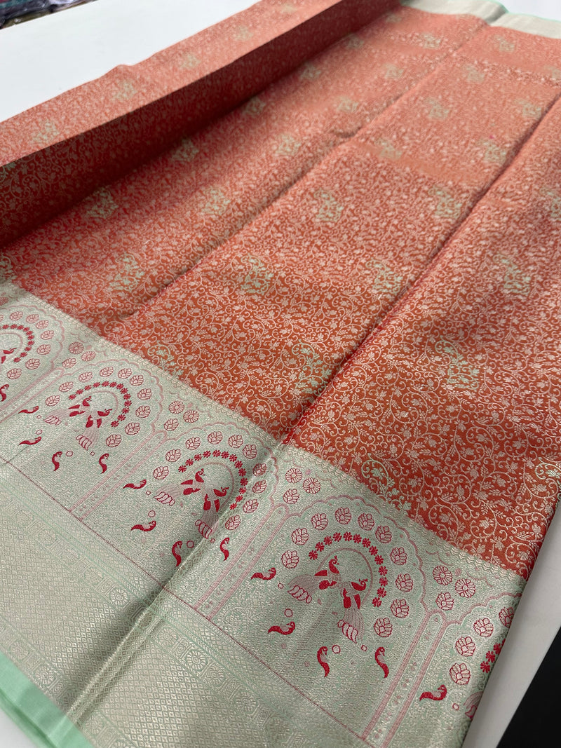 Kanchi Tissue Semi Silk Fancy-J27