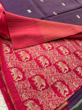 Banarasi Viscose Fancy Saree-JU10