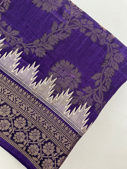 Tussar  Saree