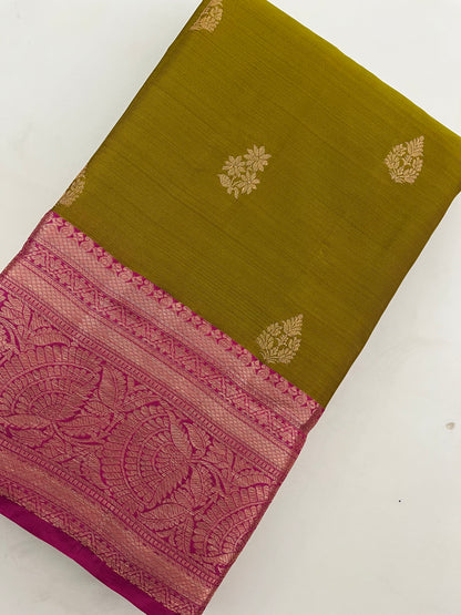 Pure Mix  Silk Saree