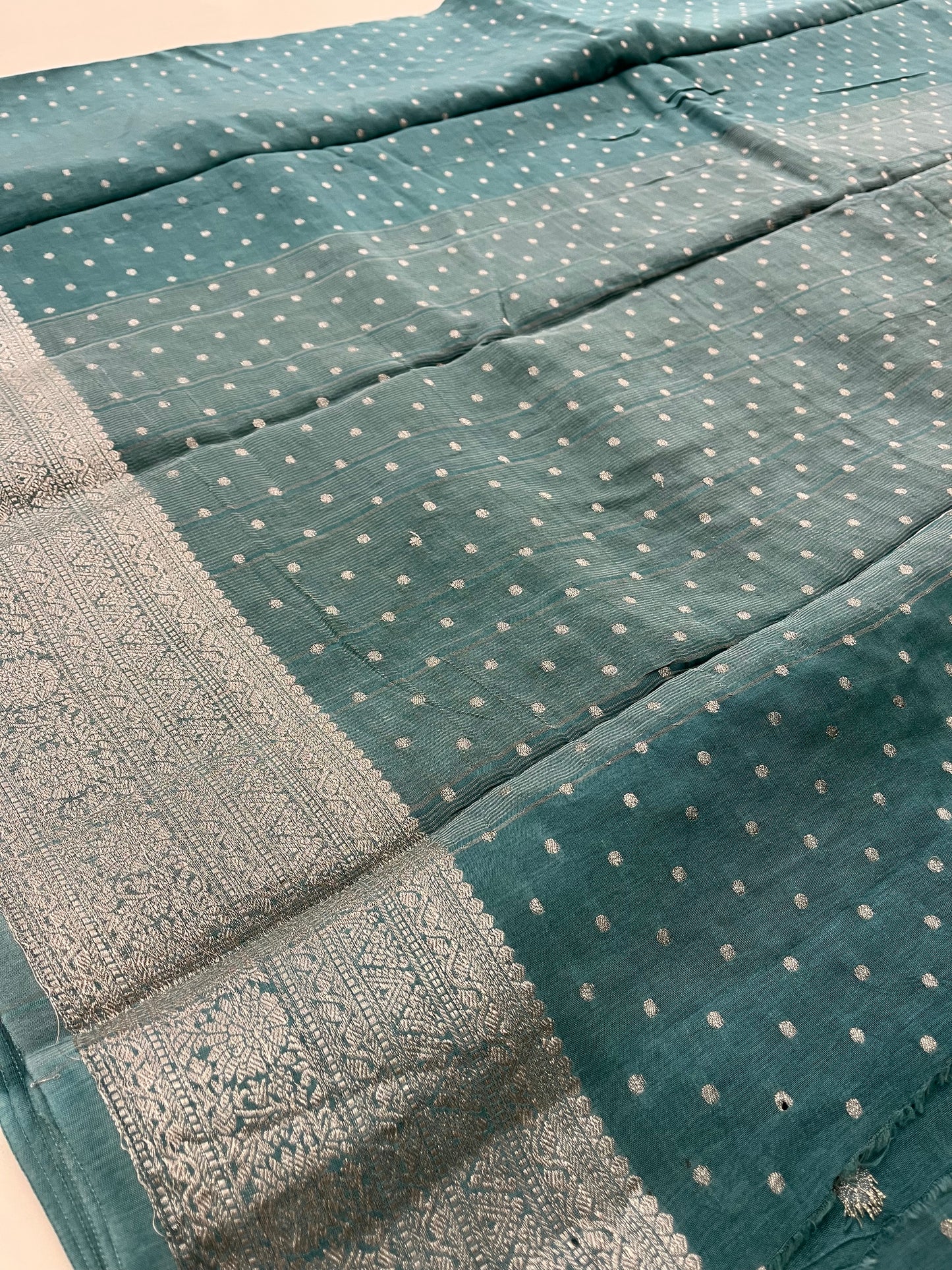 Banarasi silver butties