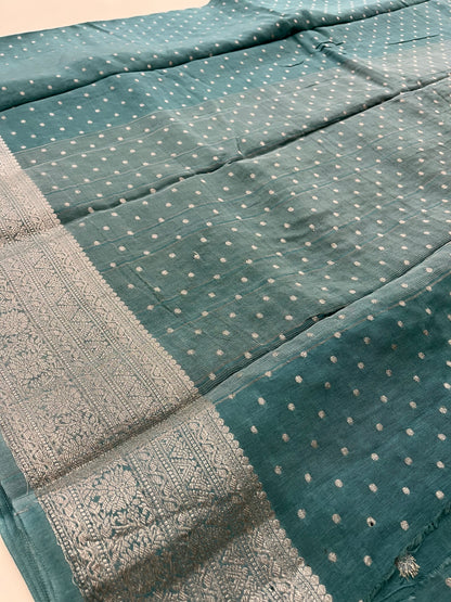 Banarasi silver butties