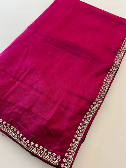 Stone work fancy saree