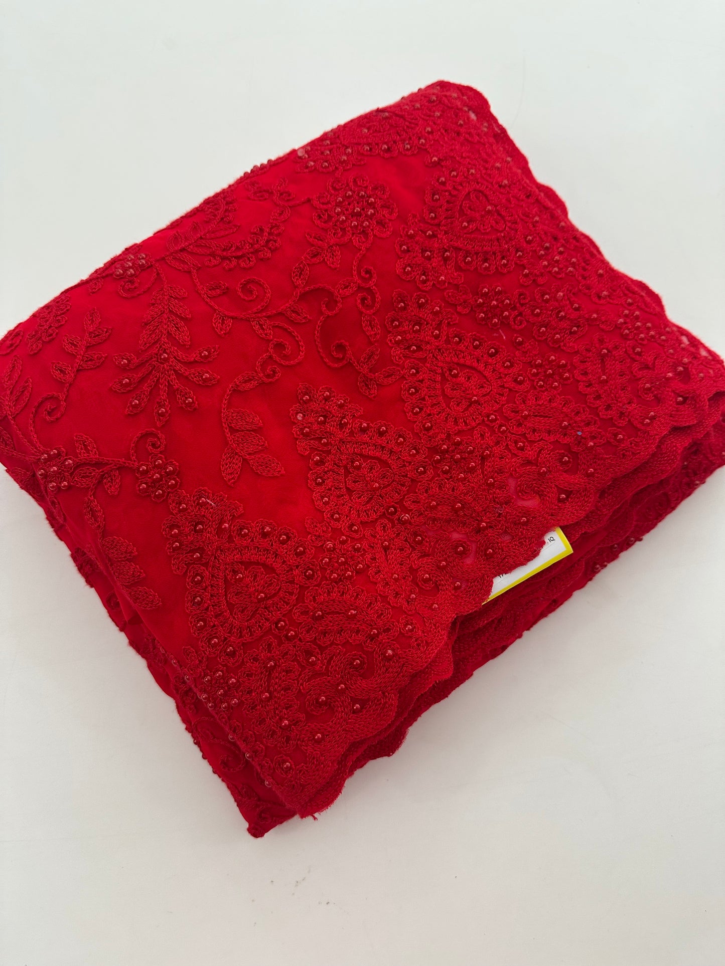 Georgette Fancy Saree-J12