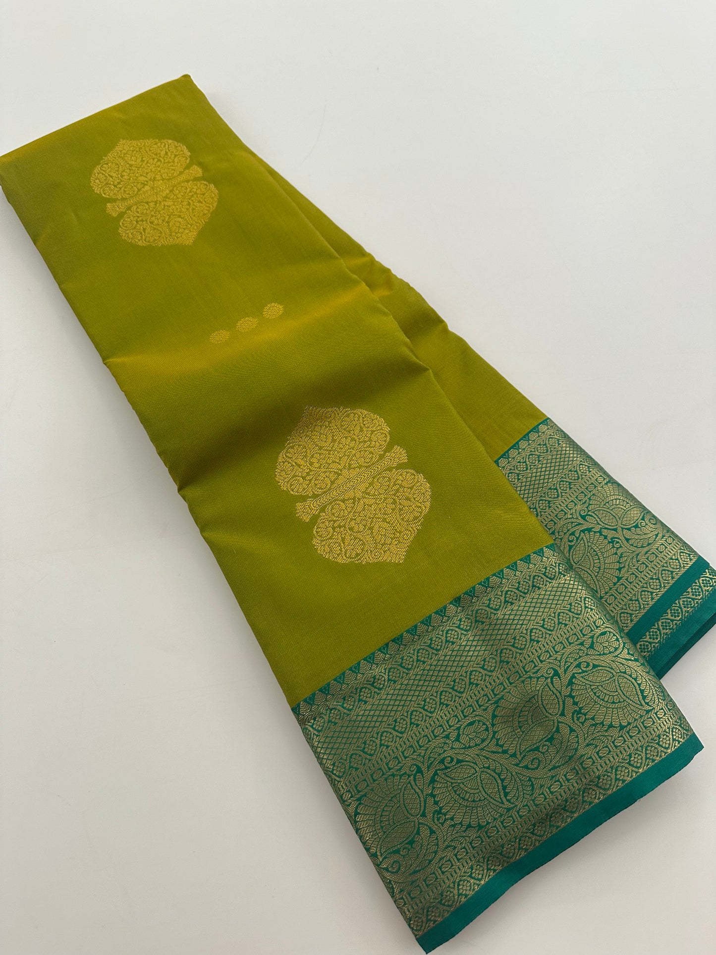 Semi Kanchi Silk Saree-JU16