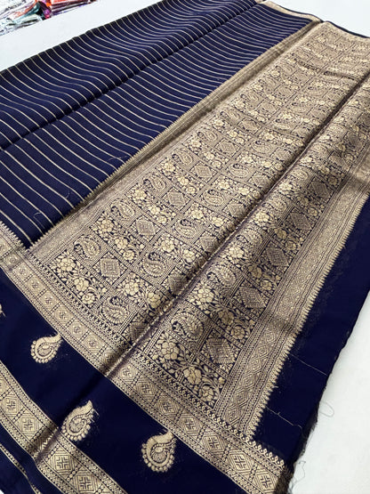 Premium Chiffon Saree-M15