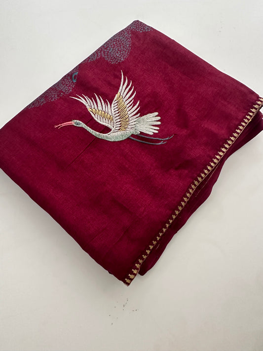 Premium Tussar weaving Buttas-M4