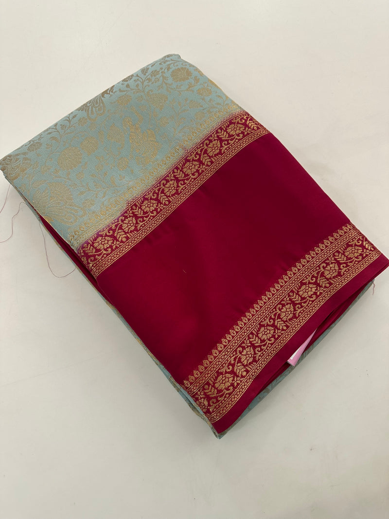 Banarsi Brocade Crape-J5