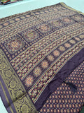 Crepe Chiffon small flower prints -AU3