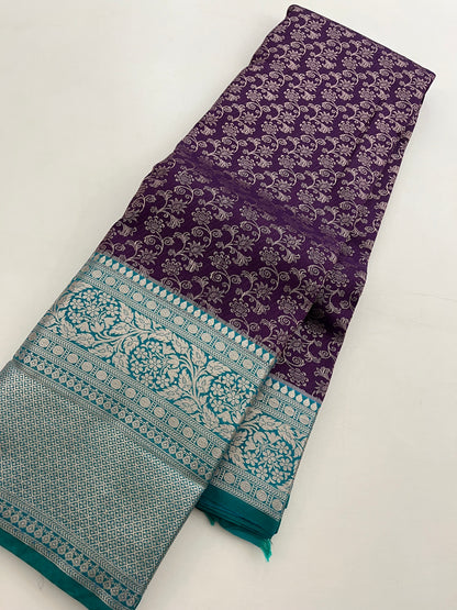 Semi Kanjeevaram  Tissue Silk Saree