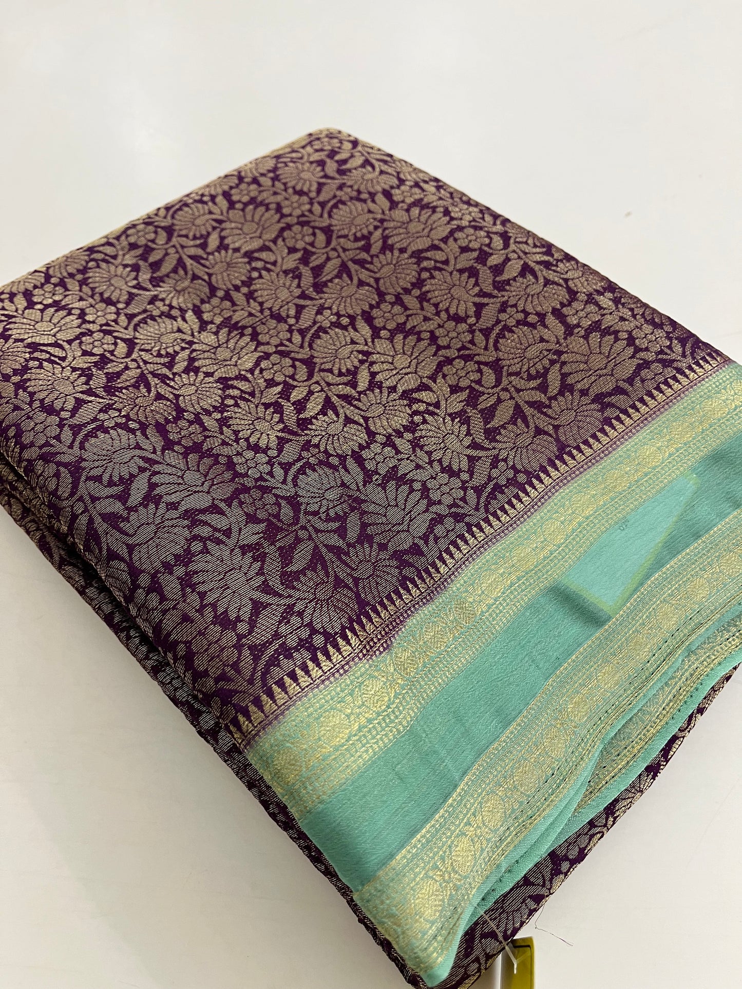 Brocade Banarasi soft silk