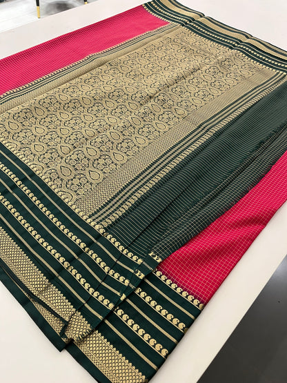 Crepe Silk Designer Saree