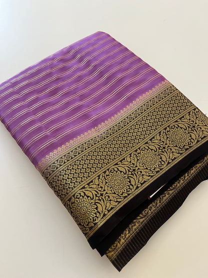 Designer Crape silk saree