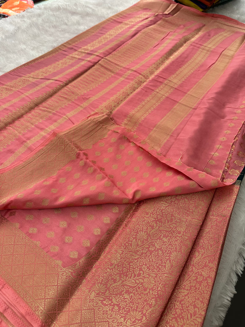 Brocade Banarsi Soft Silk-A15