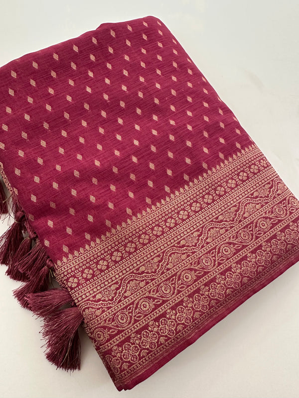 Venkatagiri Cotton Saree-JU5