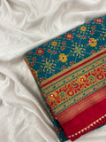 Blue Royal Patola Saree AU5