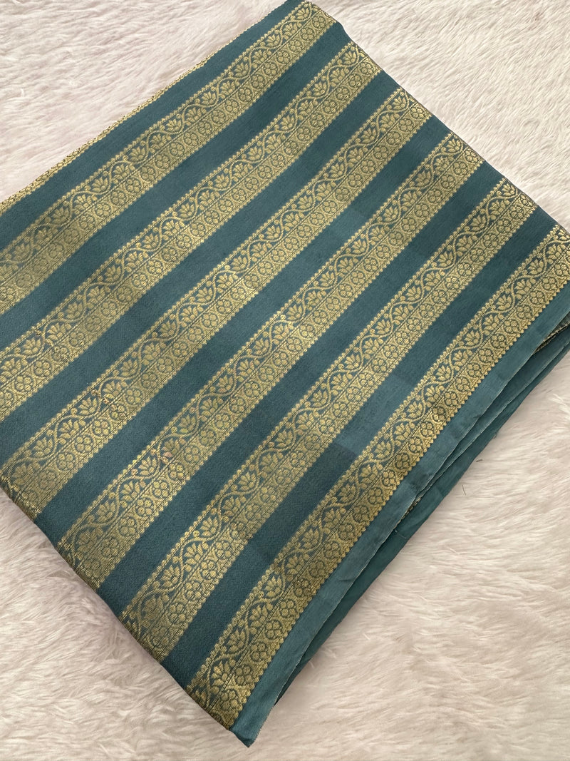 Banarsi Fancy Silk Saree-JU9