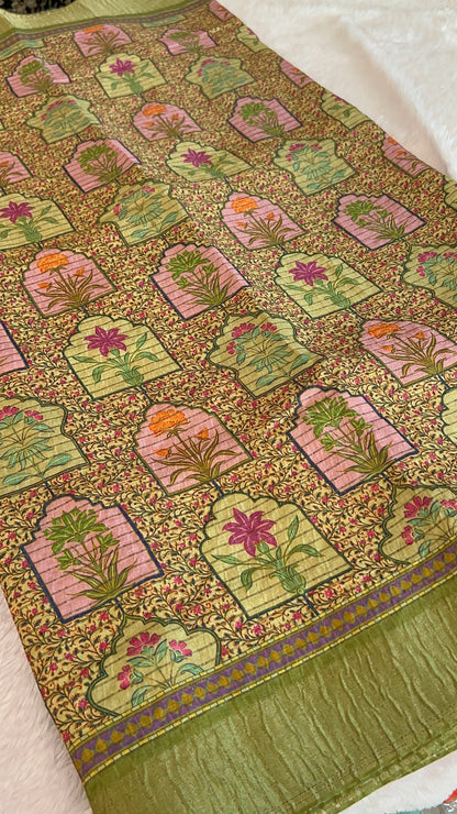 Tussar fancy
