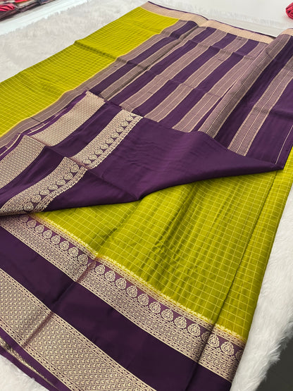 Semi Mysore Silk -F23