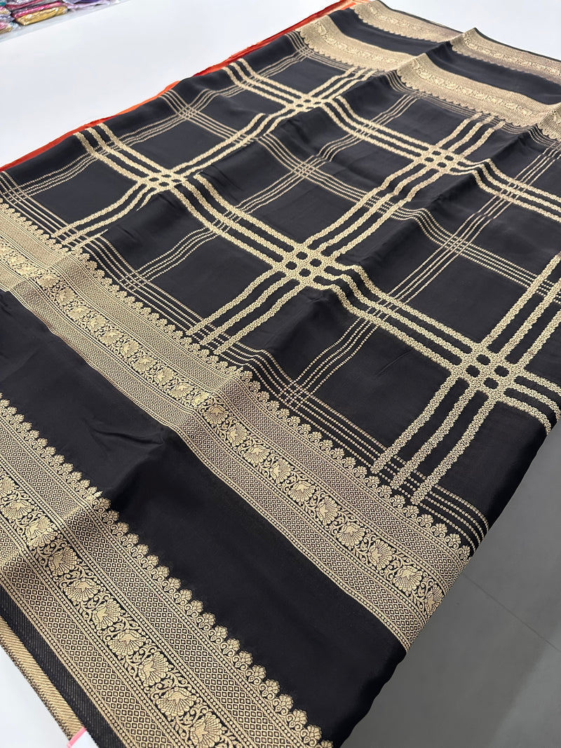 Premium Semi Mysore silk🌹-AU9