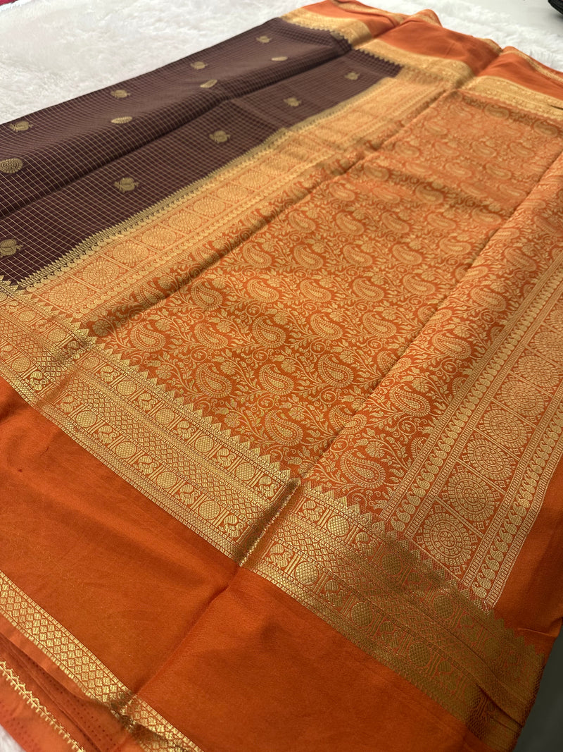 Premium Checks Crape-M13