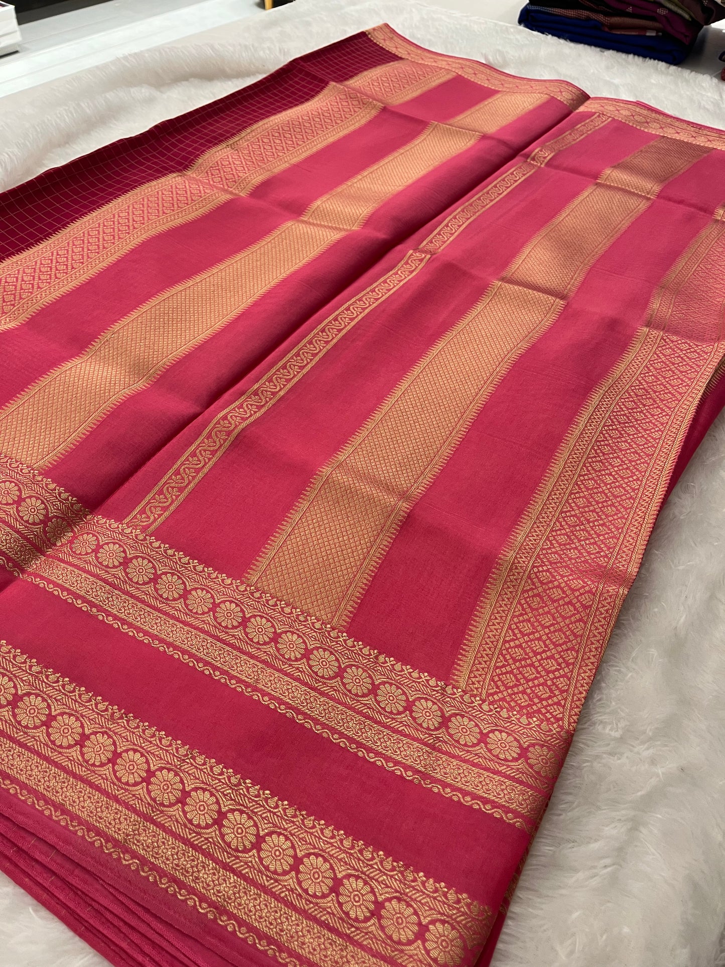 Banarasi Crape Viscose-uF13