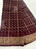 Crape Chiffon Fancy Saree-J1
