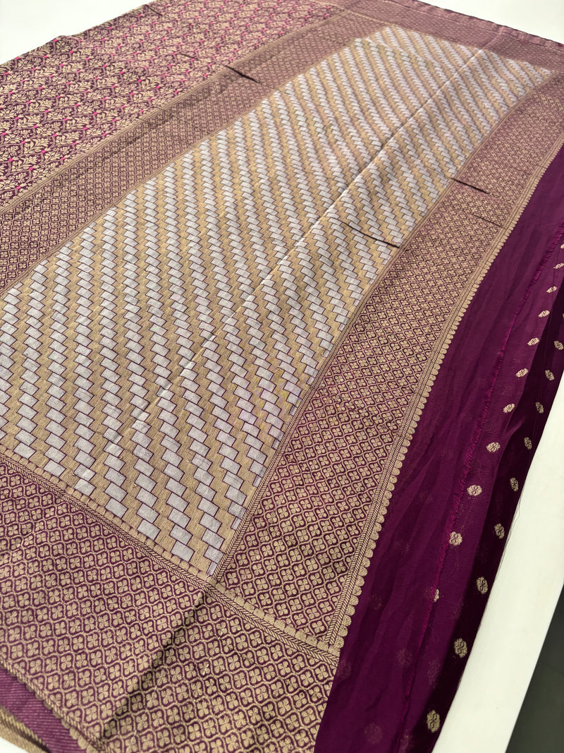 Brocade Crush Crape Georgette-J24